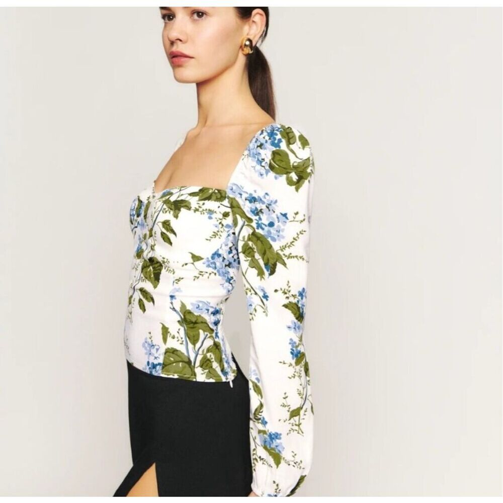 Reformation Reign Floral Top - Picture 2 of 8